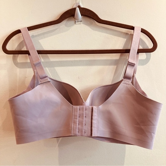 UNDERSTANCE Sz 38 C Molded Full Coverage Pale Mauve Softcup Bra New  w/ Tag - Picture 6 of 9